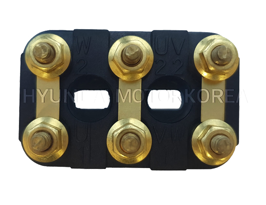 현대일렉트릭 모터 단자대 0.4kW, 0.75kW, 1.5kW