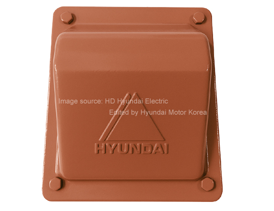 현대일렉트릭 모터 단자박스 160 프레임