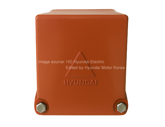 현대일렉트릭 모터 단자박스 280 프레임