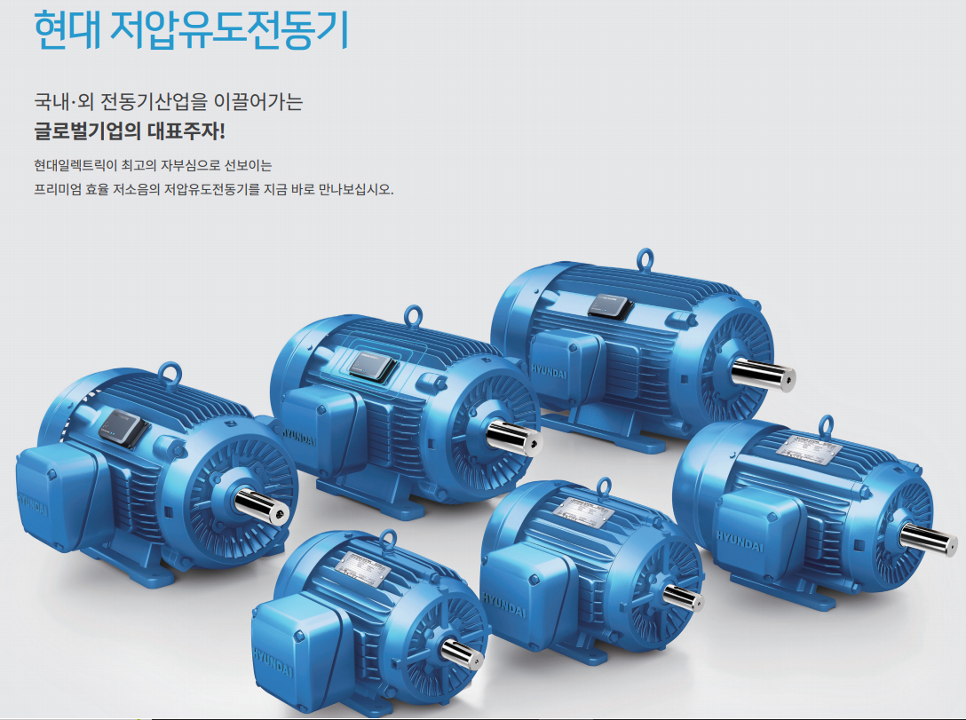 HYUNDAI ELECTRIC MOTOR CATALOG