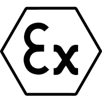 HD현대일렉트릭 방폭 전동기 Ex 인증 마크