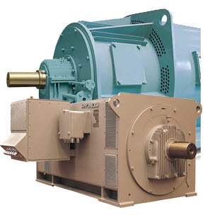 현대일렉트릭 HLS7 권선형 전폐형 고압모터