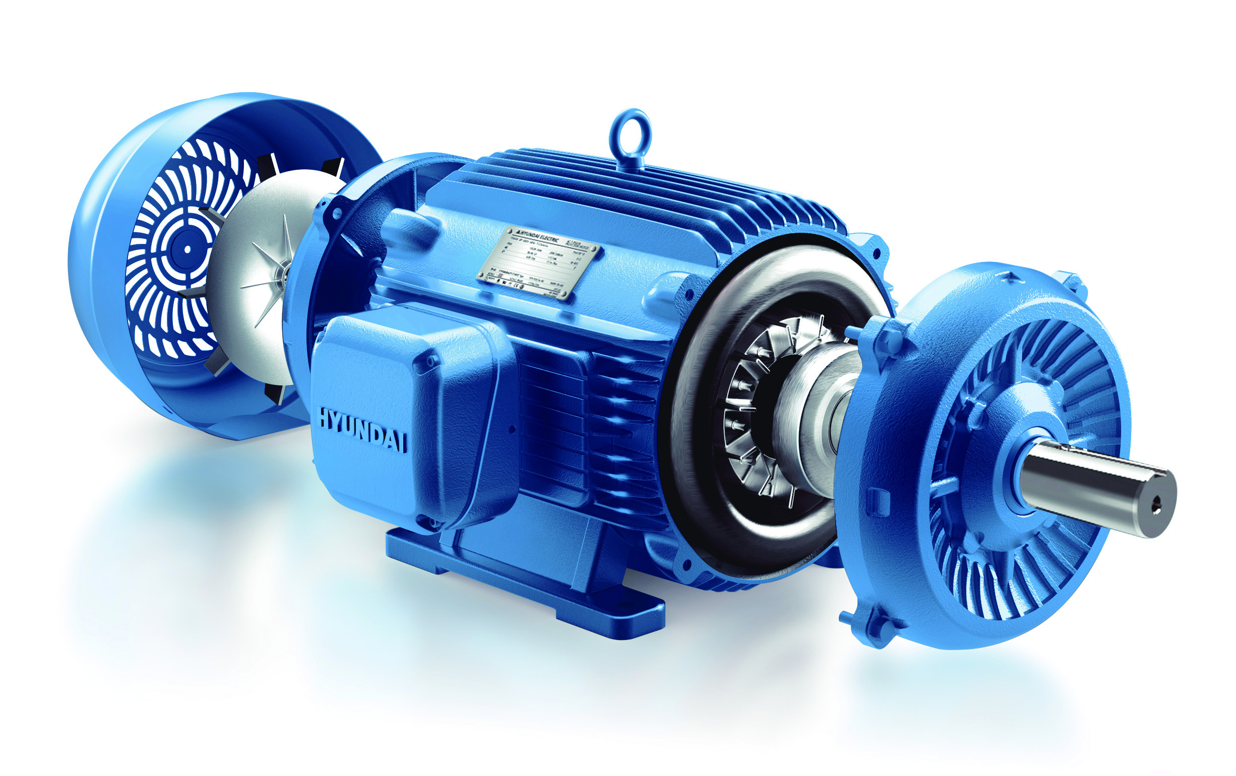 전동기 부품 1 현대일렉트릭 전동기 부품 및 모터 부품 구성