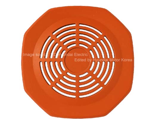 현대일렉트릭 모터 팬커버 75kW~200kW용 250S~280LL 프레임 적용