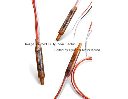 현대일렉트릭 전동기 권선 온도센서 WTD